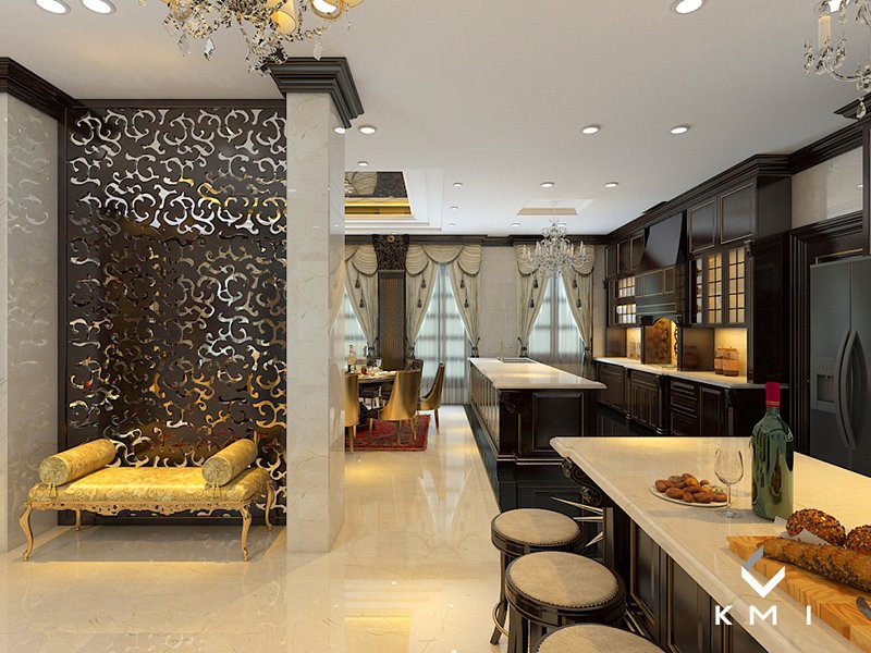 Thiết kế nội thất biệt thự tại nghệ an