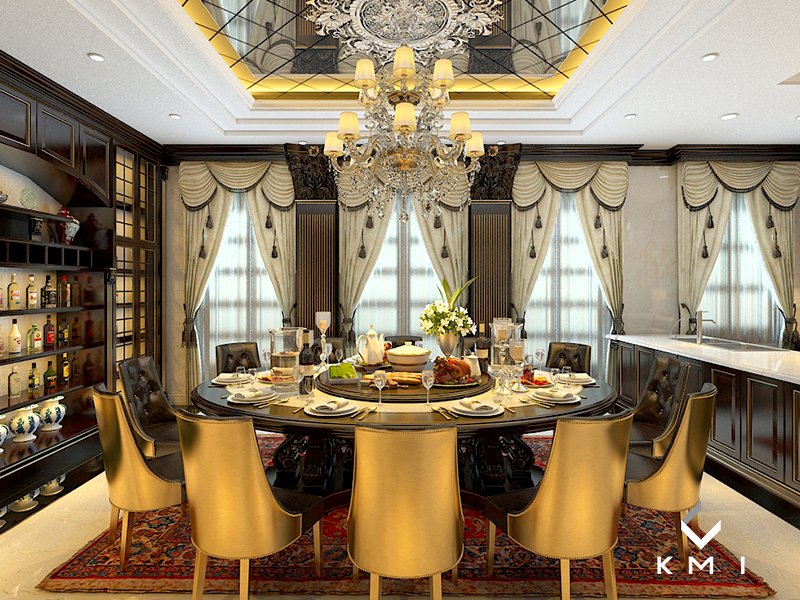 Thiết kế nội thất biệt thự tại nghệ an